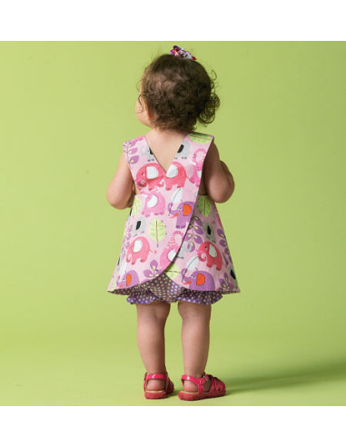 Patron de haut, robes, culotte bouffante et pantalon - McCall's 6912