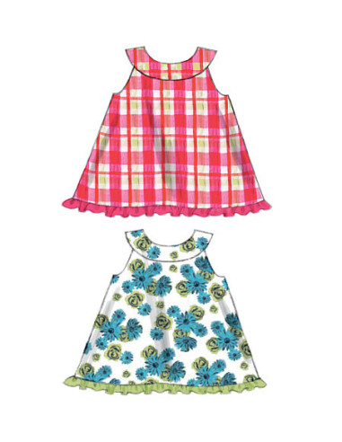 Patron de haut, robes, culotte bouffante et pantalon - McCall's 6912