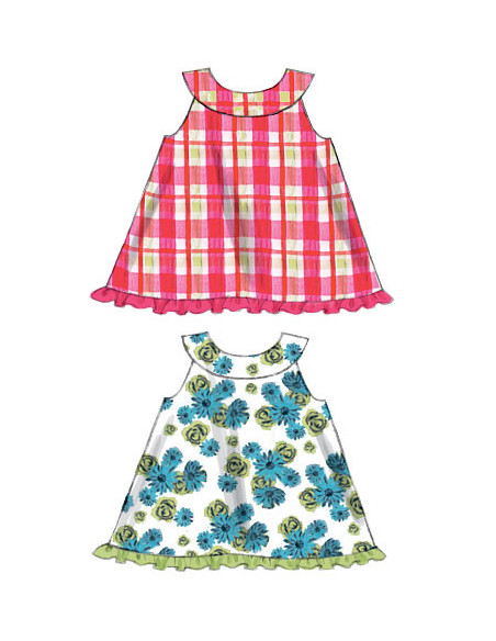 Patron de haut, robes, culotte bouffante et pantalon - McCall's 6912