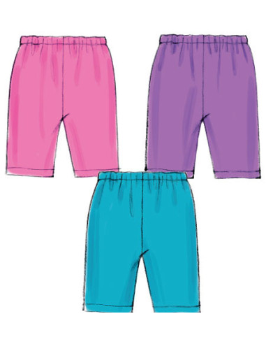 Patron de haut, robes, culotte bouffante et pantalon - McCall's 6912