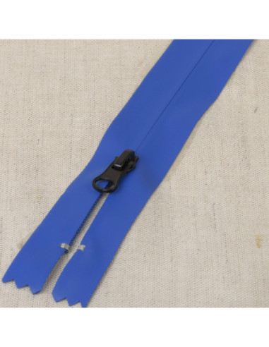 Fermeture invisible imperméable 20 cm - Bleu