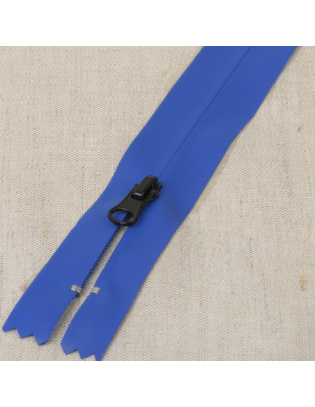 Fermeture invisible imperméable 20 cm - Bleu