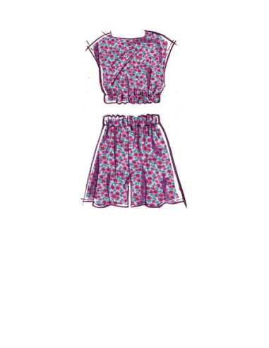 Patron de hauts, jupes, short et pantalon - McCall's 8295