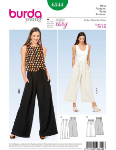 Patron de pantalon - Burda 6544