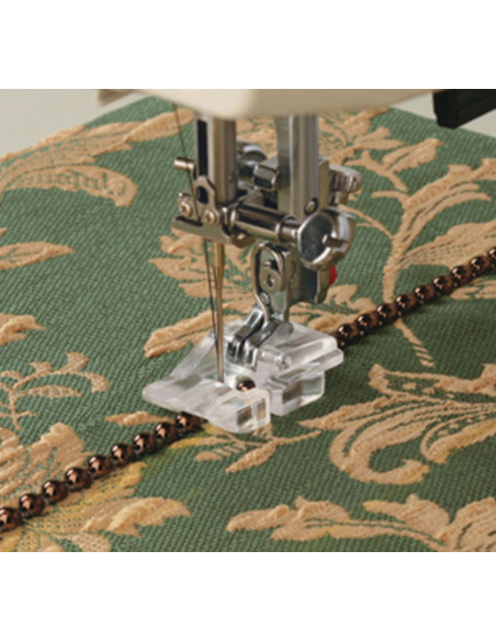 Pied pose perles Janome