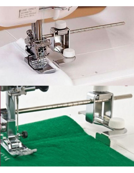 Pied guide couture réglable Janome