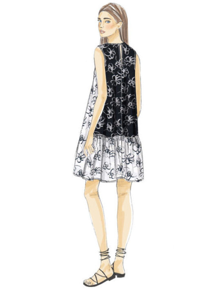 Patron de robes - Vogue 9237