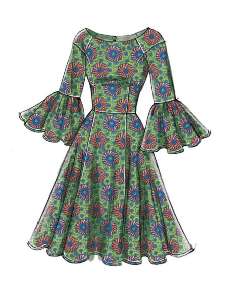 Patron de robes - Vogue 9239
