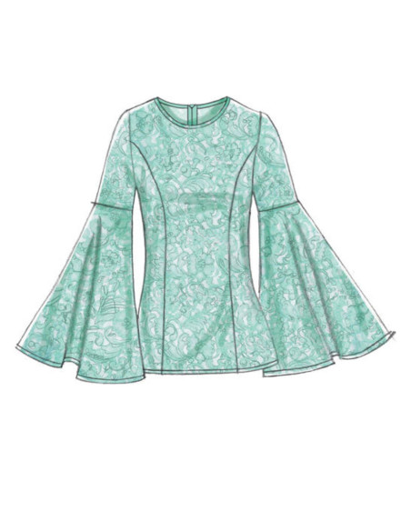 Patron de hauts - Vogue 9243
