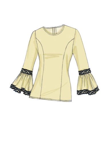 Patron de hauts - Vogue 9243
