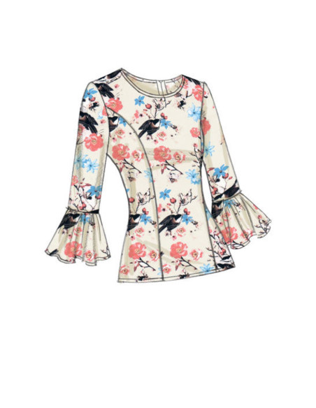 Patron de hauts - Vogue 9243