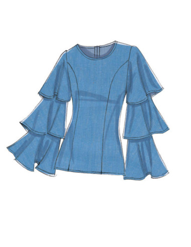 Patron de hauts - Vogue 9243
