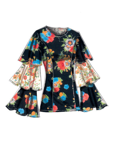 Patron de hauts - Vogue 9243