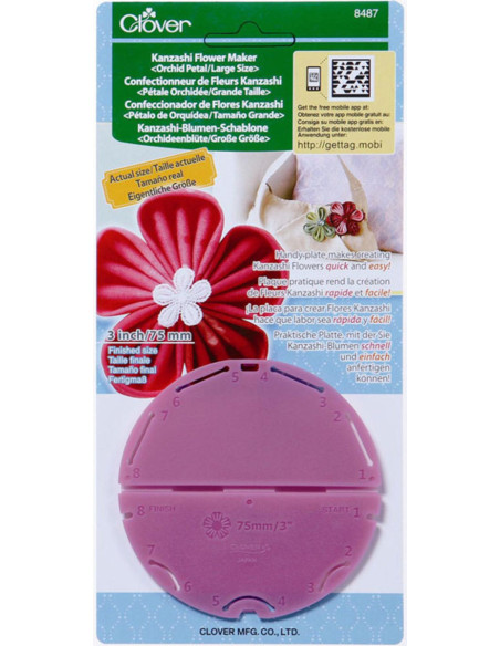 Confectionneur de fleurs Kanzashi - Pétale orchidée L
