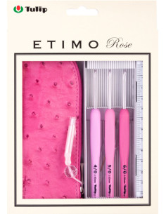 Trousse de 3 crochets Etimo Rose Tulip 2