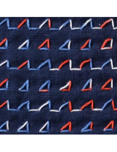 Fil sashiko Daruma Kasuri multicolore 3 couleurs 40 m 2