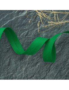 Biais tout textile polycoton - Vert billard