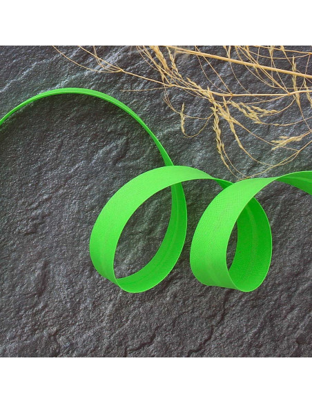 Biais tout textile polycoton - Vert pomme