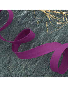 Biais tout textile polycoton - Lilas clair
