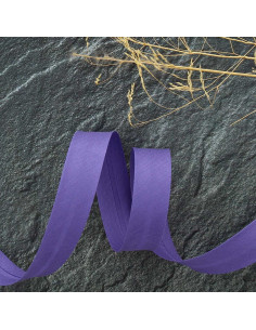 Biais tout textile polycoton - Violet clair