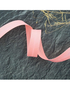 Biais tout textile polycoton - Melon