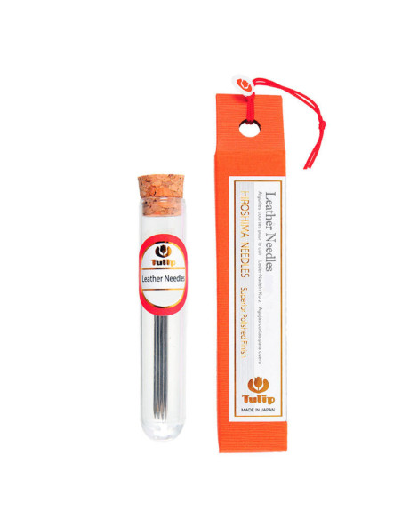 Tube de 2 aiguilles cuir Tulip - Courtes