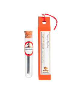 Tube de 2 aiguilles cuir Tulip - Moyennes