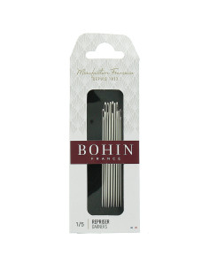 Aiguilles à reprise et réparer Bohin - Assortiment 1/5