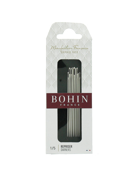 Aiguilles à reprise et réparer Bohin - Assortiment 1/5