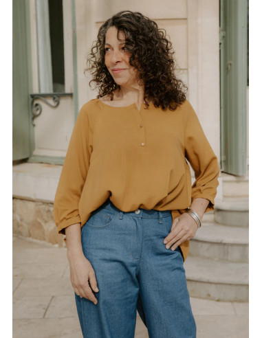 Patron de blouse Hespéride - Maison Fauve