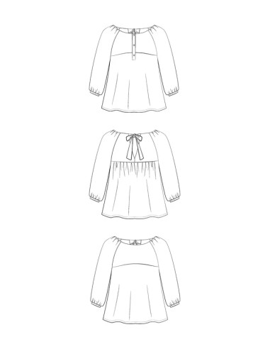 Patron de blouse Hespéride - Maison Fauve