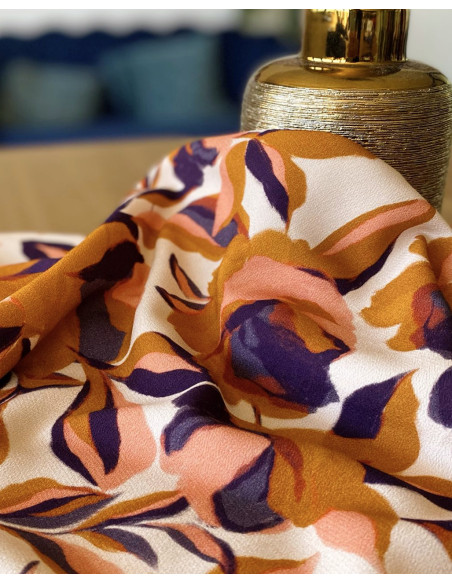 Tissu crêpe de viscose Aurora - My Dress Made