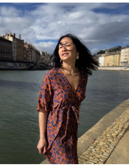 Tissu crêpe de viscose Savana - My Dress Made