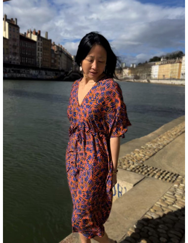 Tissu crêpe de viscose Savana - My Dress Made