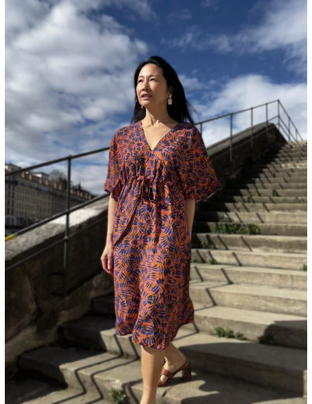 Tissu crêpe de viscose Savana - My Dress Made