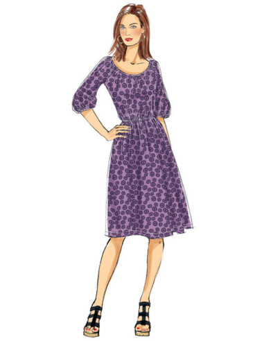Patron de robe - Butterick 6451