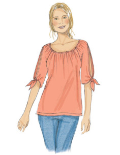 Patron de haut - Butterick 6455 2