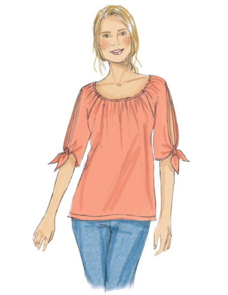 Patron de haut - Butterick 6455