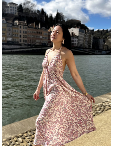 Tissu popeline de viscose Eolia - My Dress Made