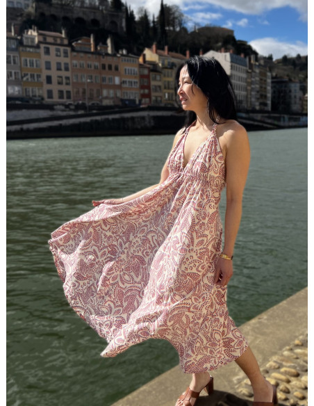 Tissu popeline de viscose Eolia - My Dress Made