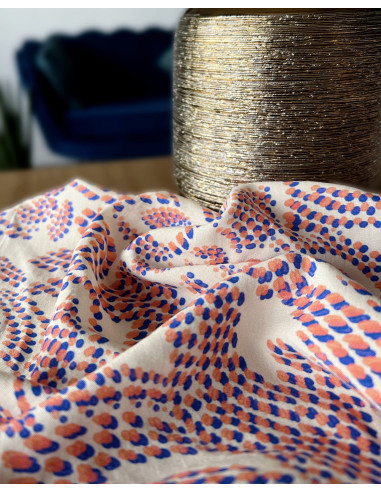 Tissu popeline de viscose Eolia - My Dress Made
