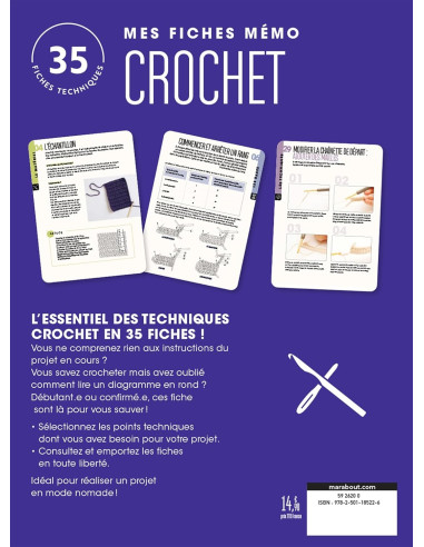 Mes fiches mémo crochet
