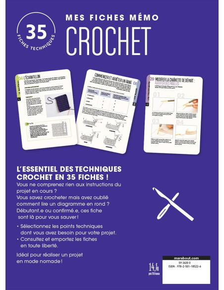 Mes fiches mémo crochet