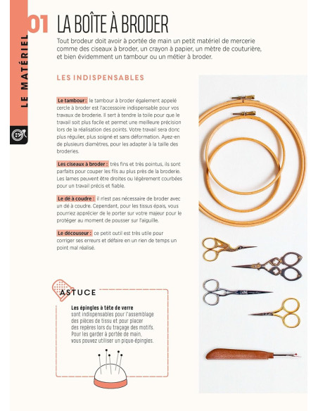 Mes fiches mémo broderie