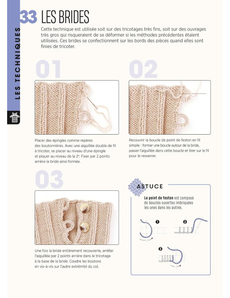 Mes fiches mémo tricot