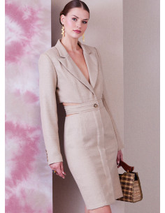 Patron de robe - Vogue 1936 2