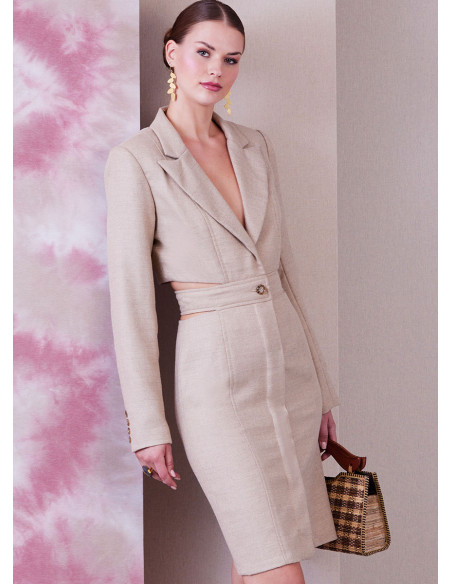 Patron de robe - Vogue 1936