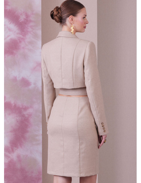 Patron de robe - Vogue 1936