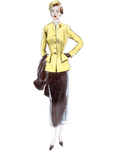 Patron de tailleur et manteau - Vogue 1932 2