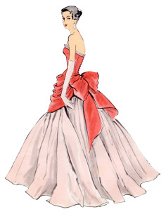 Patron de robe et corsage - Vogue 1931